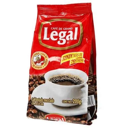 Cafe Legal Molido Bol 200gr