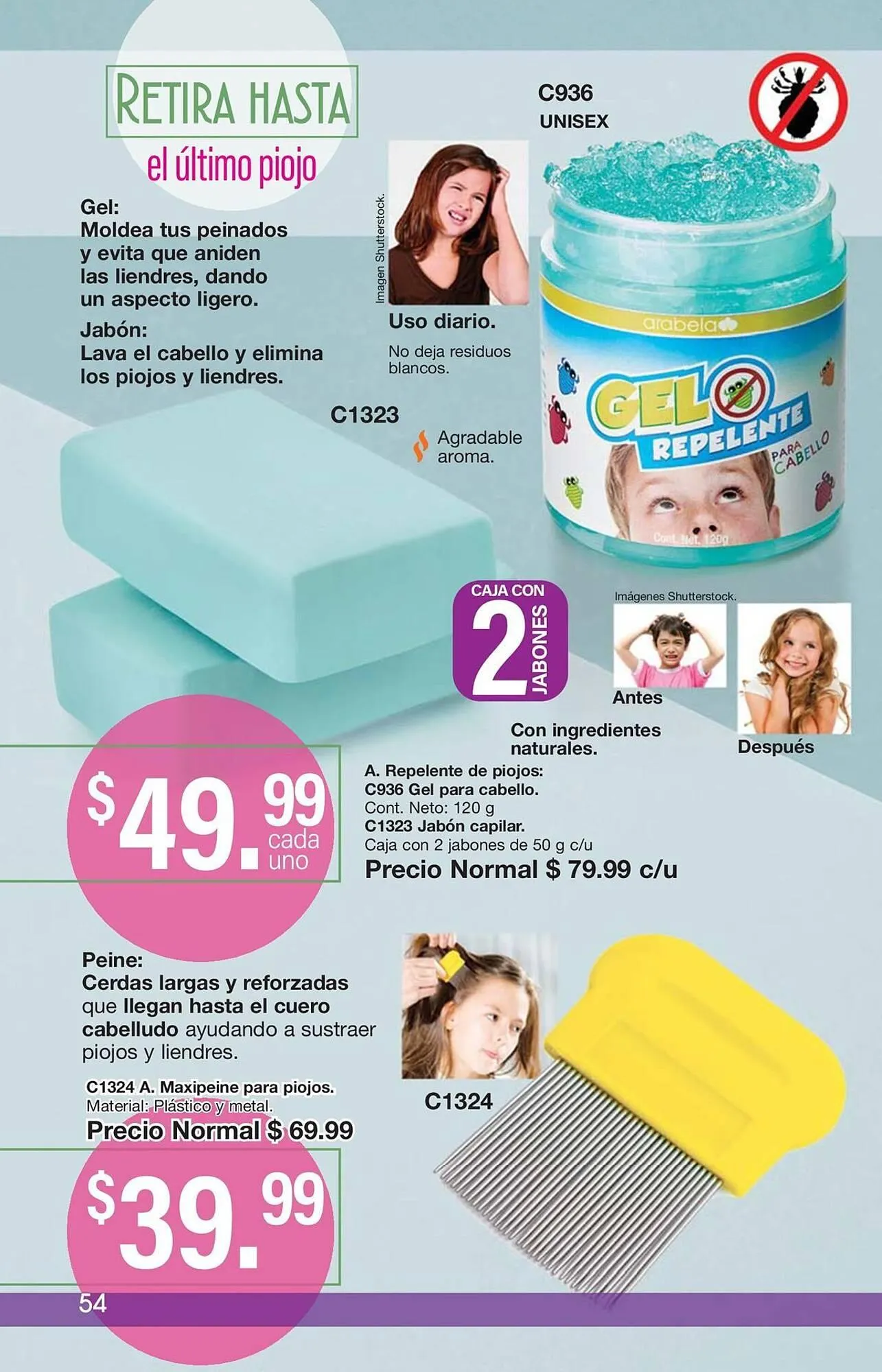 Catálogo de Catálogo Arabela 25 de abril al 16 de mayo 2024 - Pagina 54
