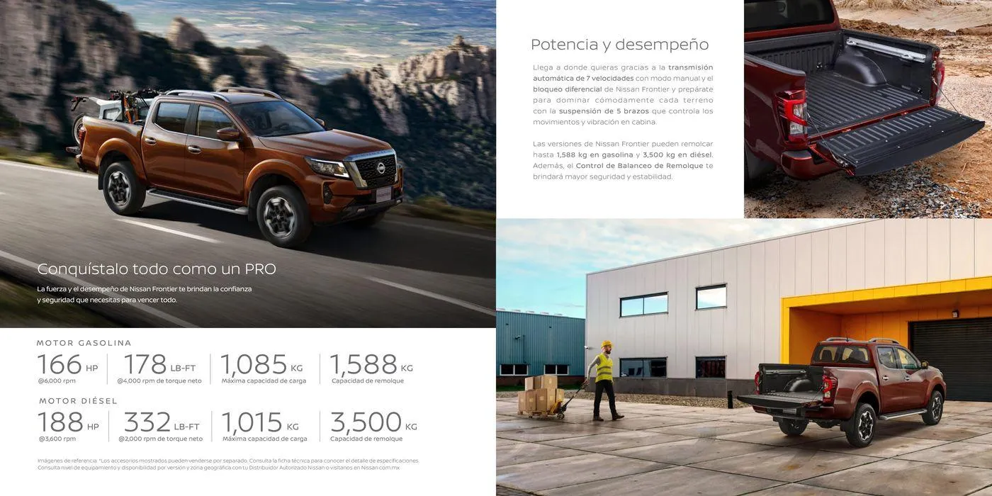 Catálogo de Nissan Frontier 2024 21 de febrero al 31 de diciembre 2024 - Pagina 4