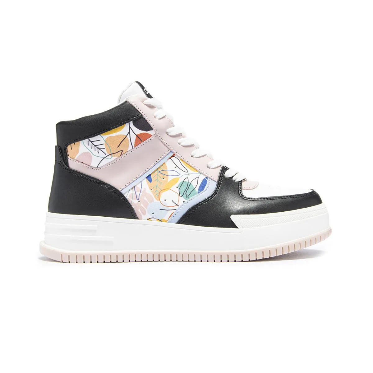 SNEAKER BOTÍN URBANO CAPA DE OZONO PARA MUJER ESTILO 625502 NEGRO