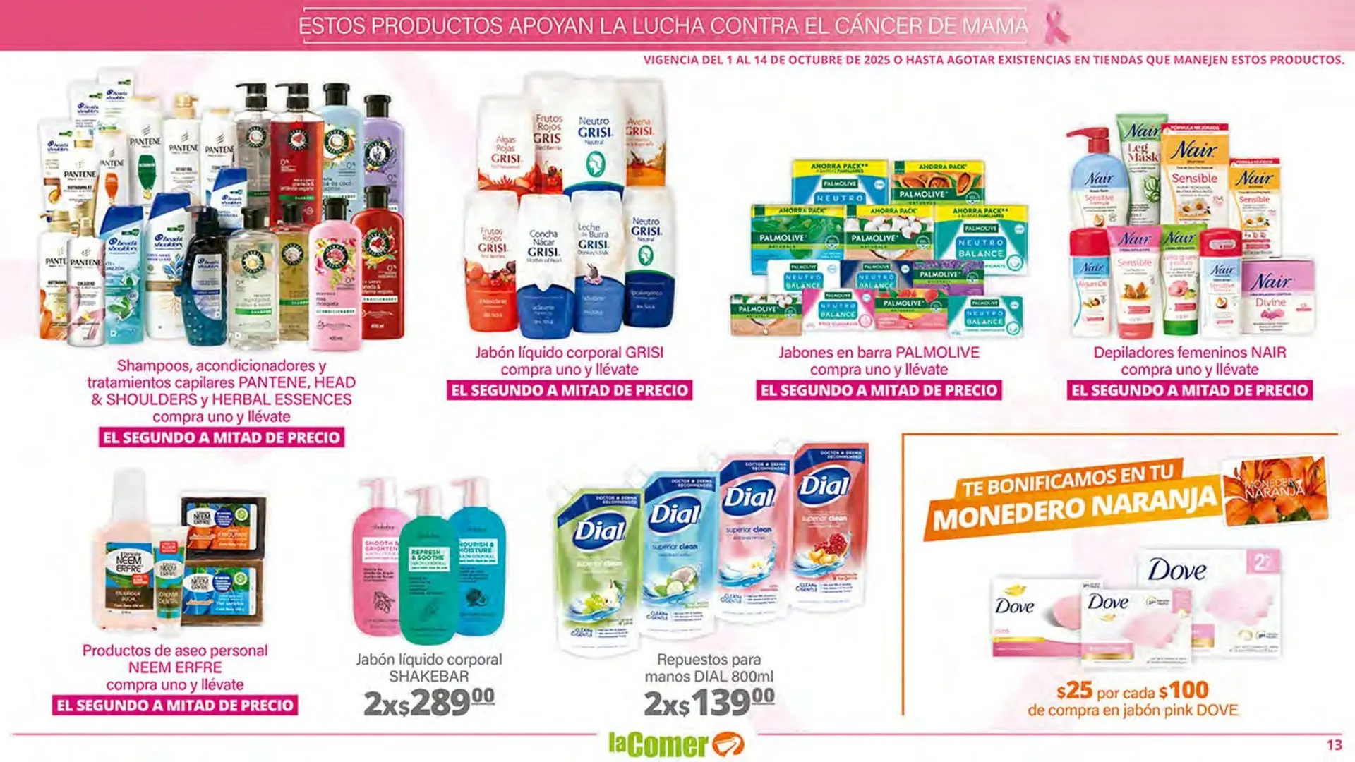 Catálogo de Folleto La Comer 1 de octubre al 14 de octubre 2025 - Pagina 13