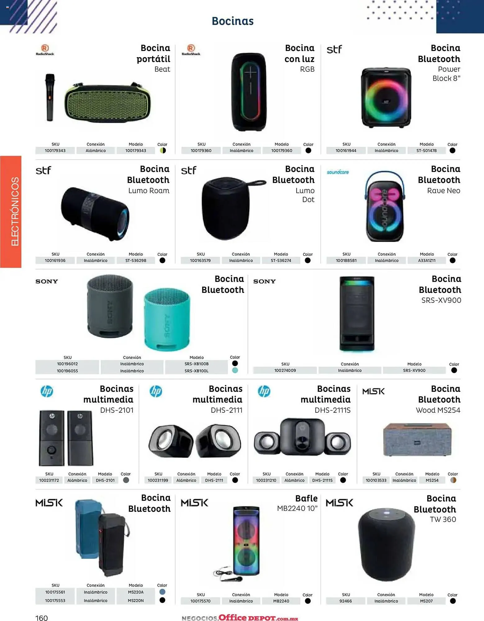 Catálogo de Catálogo Office Depot 12 de enero al 1 de enero 2027 - Pagina 162