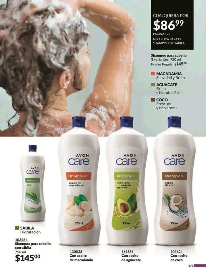 Catálogo de Avon COSMÉTICOS C15 14 de agosto al 18 de septiembre 2024 - Pagina 179