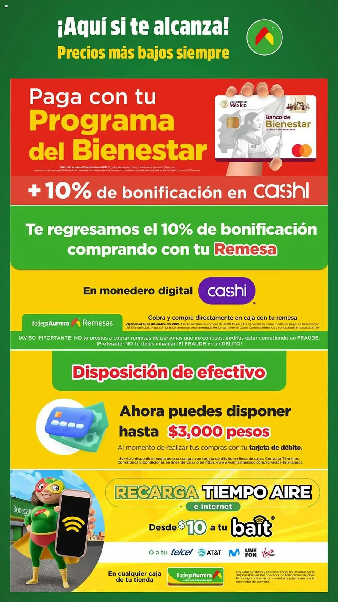 Catálogo de Catálogo Bodega Aurrerá 24 de julio al 14 de agosto 2025 - Pagina 1