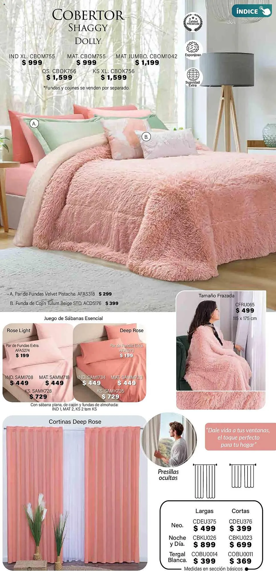 Catálogo de Catálogo Colchas Concord 1 de noviembre al 1 de febrero 2026 - Pagina 342