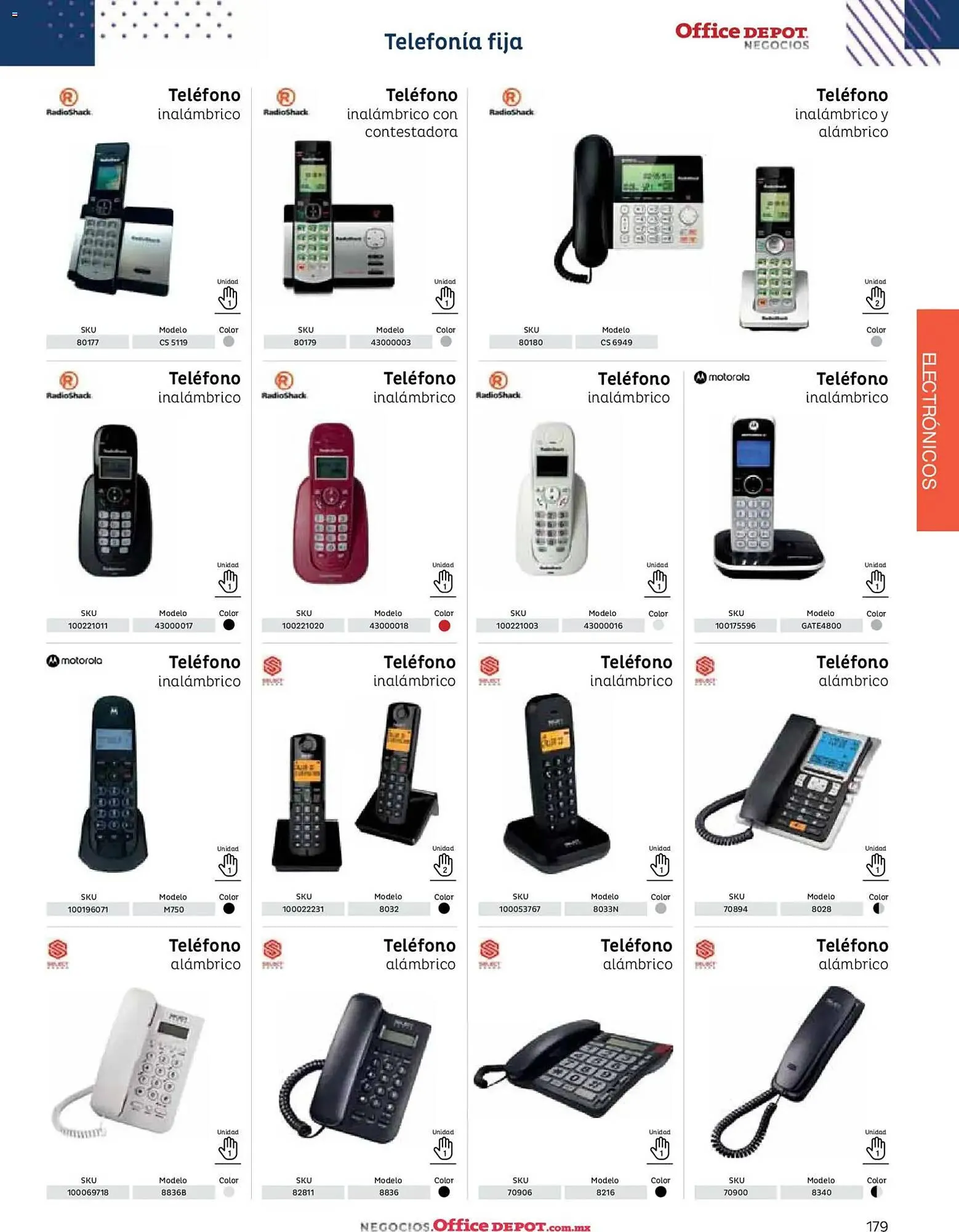 Catálogo de Catálogo Office Depot 12 de enero al 1 de enero 2027 - Pagina 181