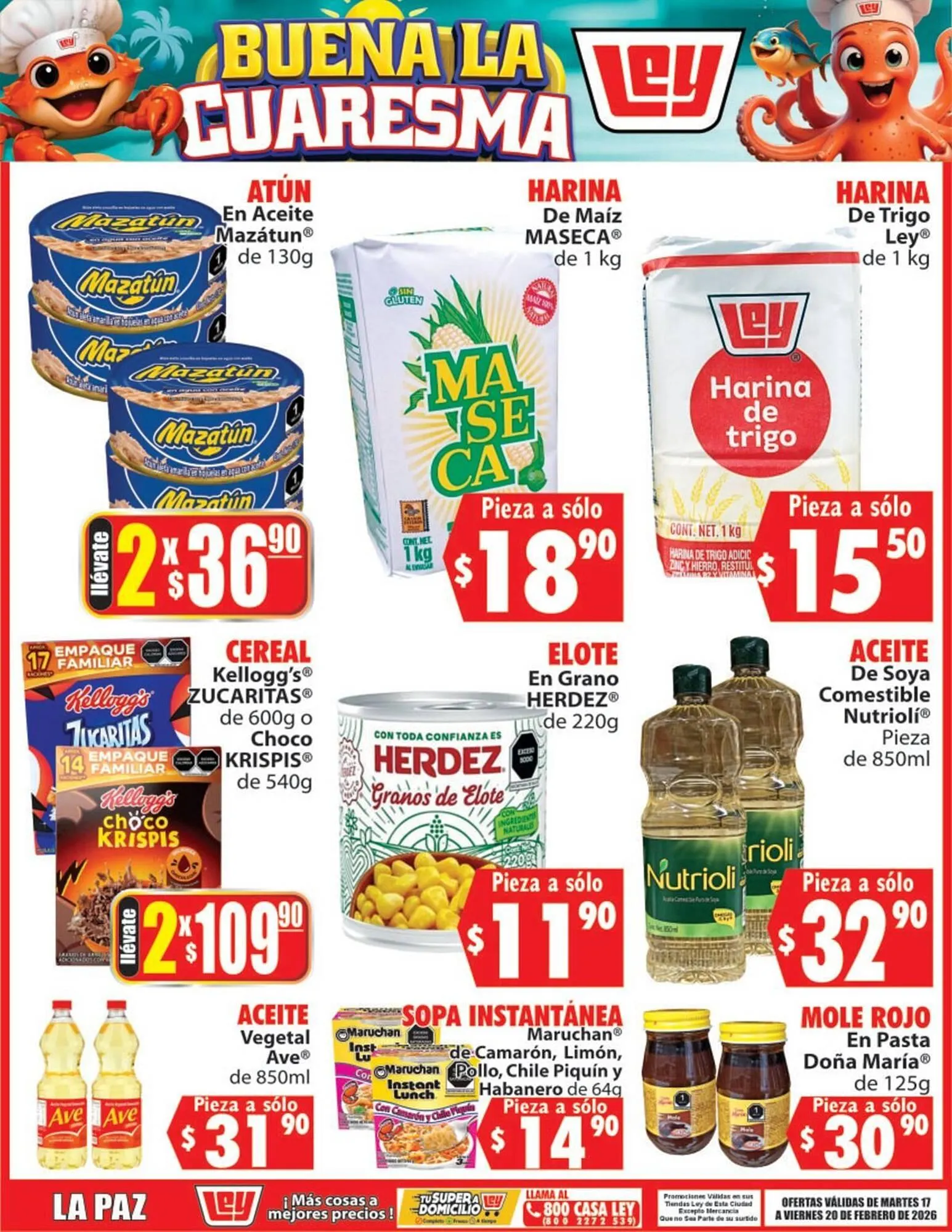 Catálogo de Folleto Casa Ley 17 de febrero al 20 de febrero 2026 - Pagina 2