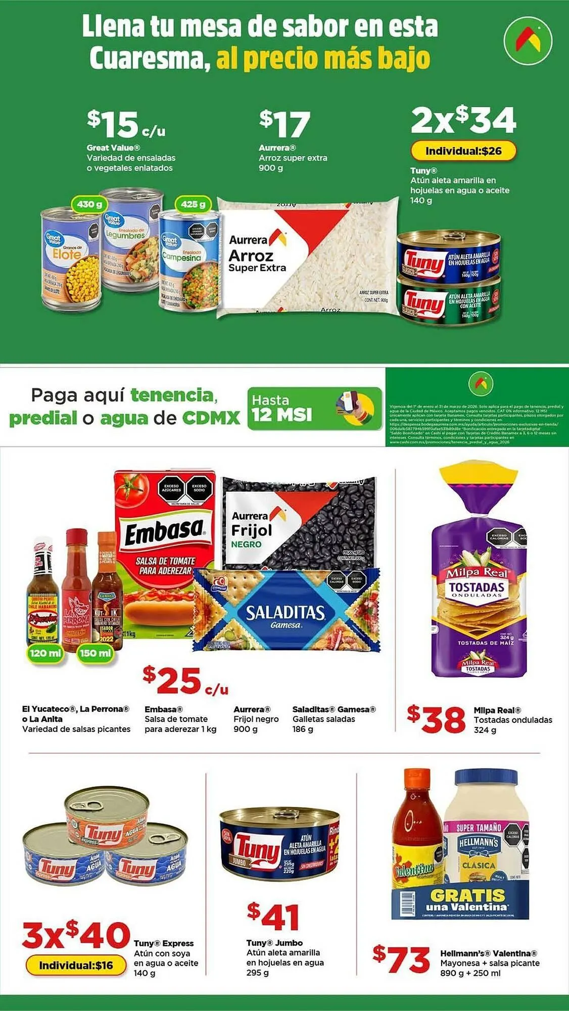 Catálogo de Folleto Bodega Aurrerá 1 de marzo al 31 de marzo 2026 - Pagina 1