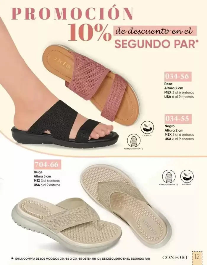 Catálogo de Catálogo Cklass Confort Primavera Verano 2025 México 8 de enero al 30 de junio 2025 - Pagina 4