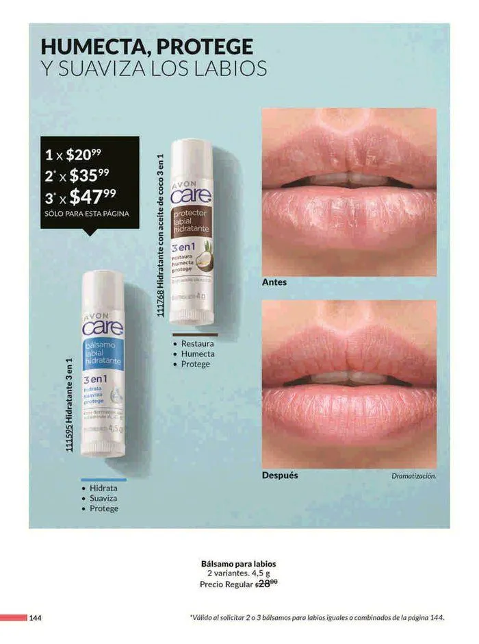 Catálogo de Avon COSMÉTICOS C15 14 de agosto al 18 de septiembre 2024 - Pagina 144