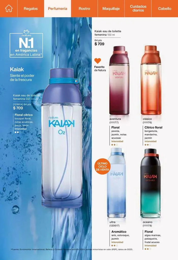 Catálogo de Revista Natura Ciclo 13 2024 30 de julio al 31 de agosto 2024 - Pagina 33