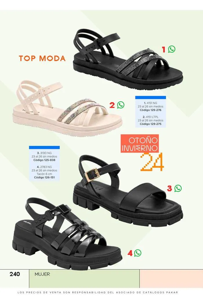 Catálogo de Pakar Mujer Otoño-Invierno 2024 26 de julio al 31 de diciembre 2024 - Pagina 240