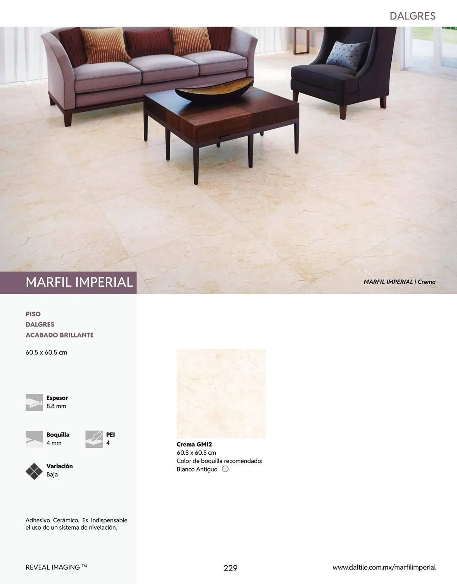 Catálogo de Catálogo Daltile 13 de enero al 31 de diciembre 2026 - Pagina 229