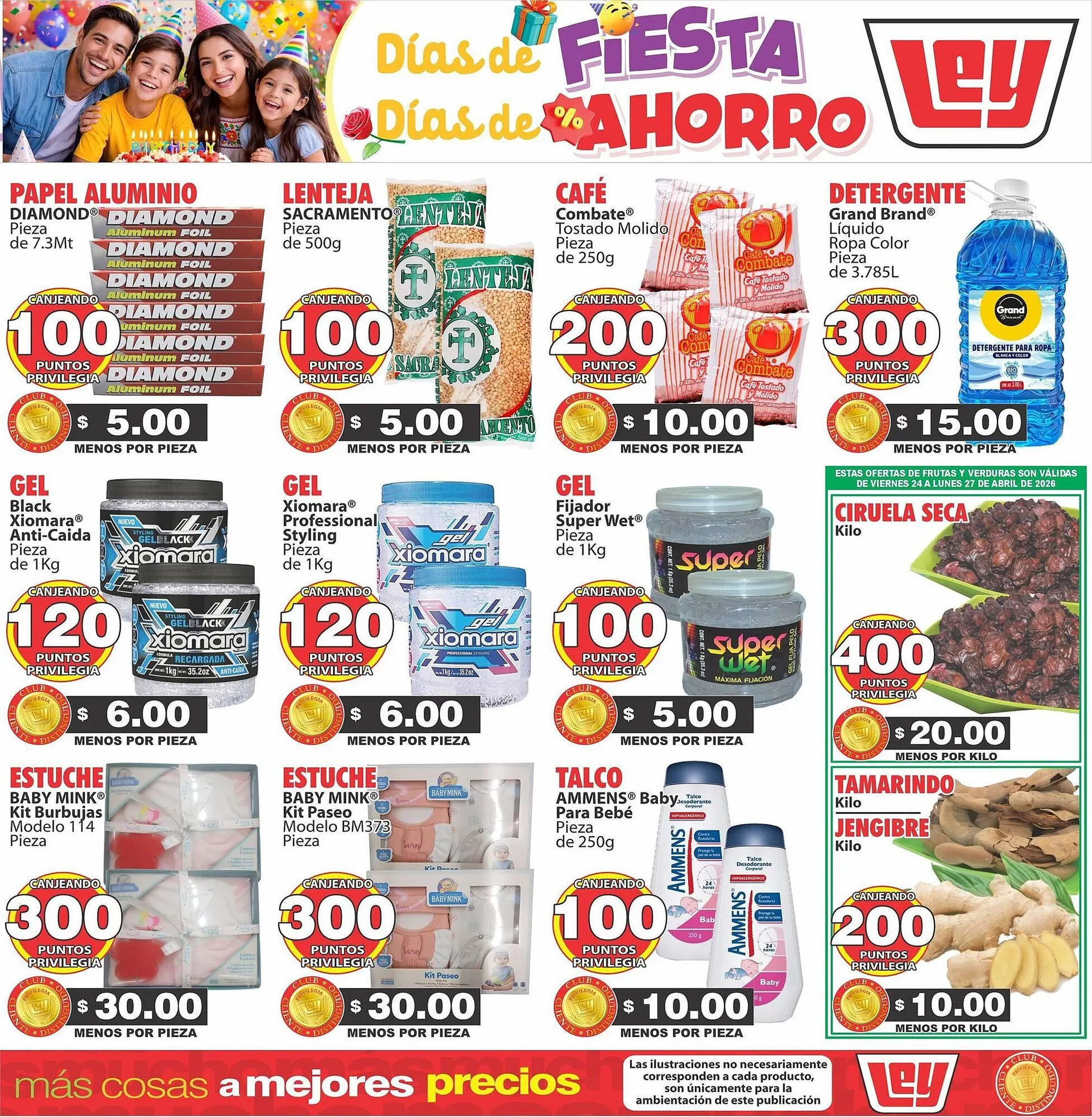 Catálogo de Folleto Casa Ley 24 de abril al 30 de abril 2026 - Pagina 3