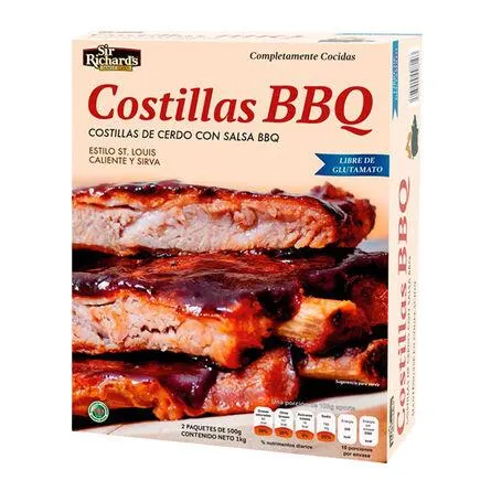 Costilla Sir Richards BBQ 500 g