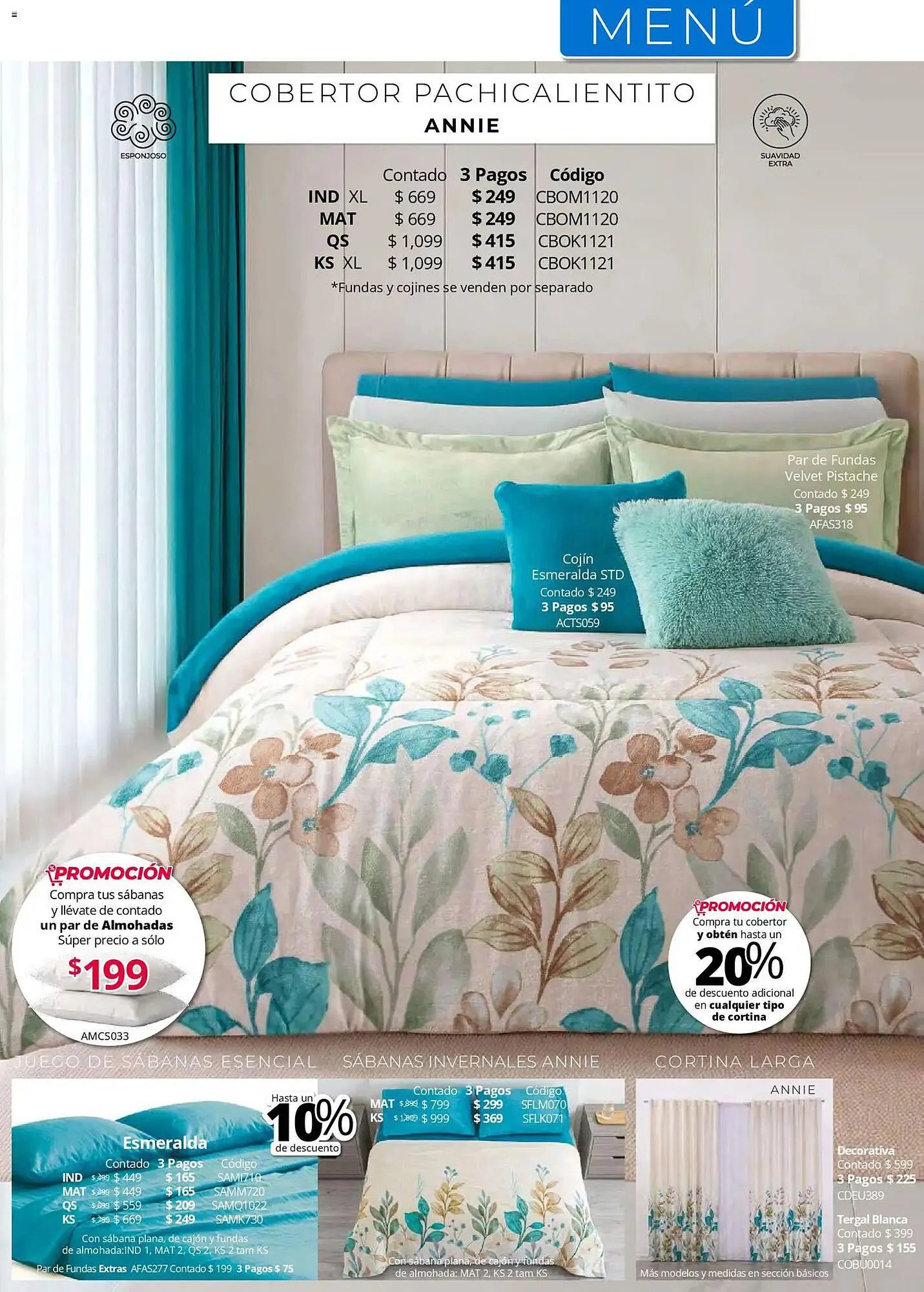 Catálogo de Catálogo Colchas Concord 1 de mayo al 1 de agosto 2026 - Pagina 288