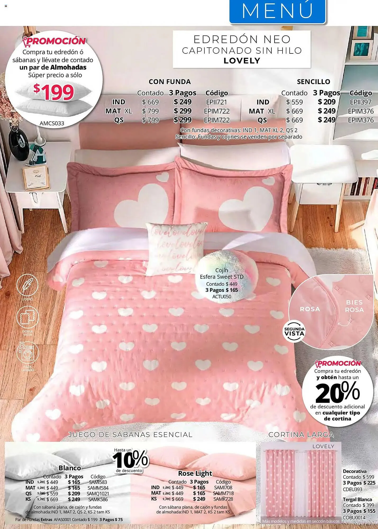 Catálogo de Catálogo Colchas Concord 1 de mayo al 1 de agosto 2026 - Pagina 96