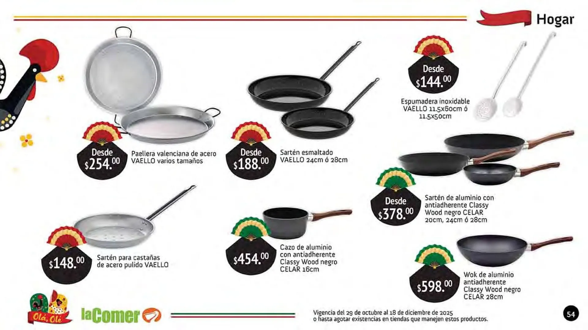 Catálogo de Folleto La Comer 29 de octubre al 18 de diciembre 2025 - Pagina 54