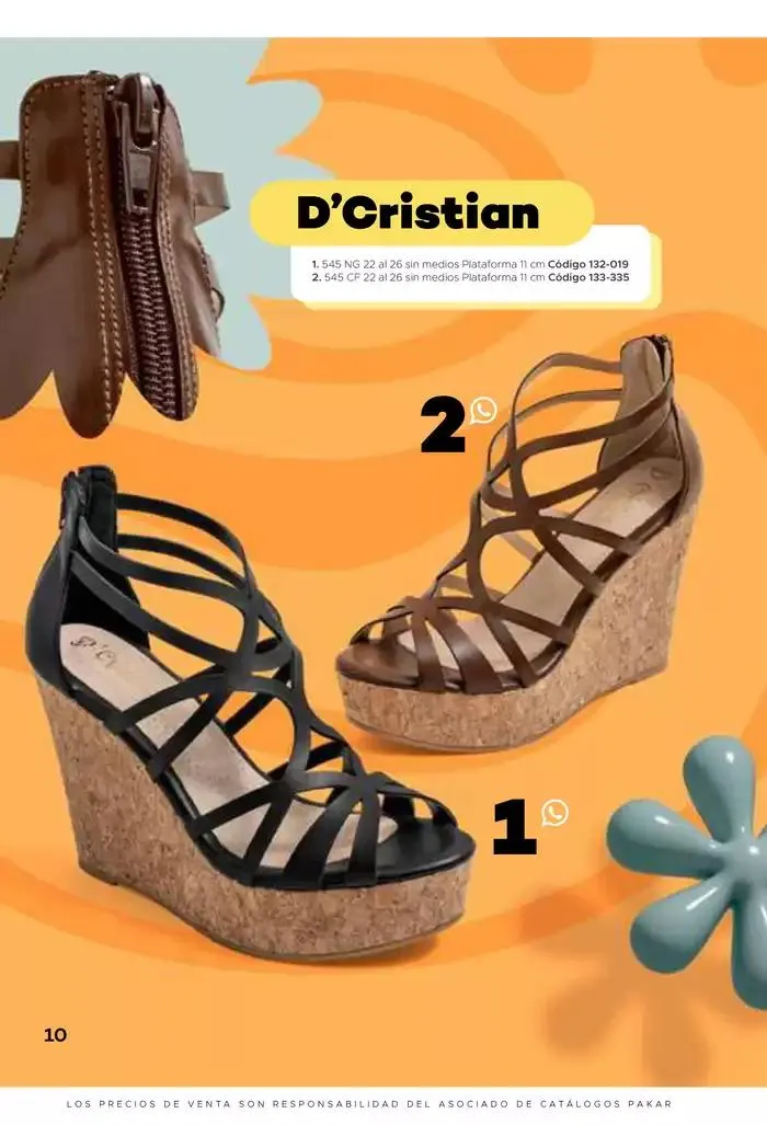 Catálogo de Pakar Sandalia 31 de enero al 31 de mayo 2025 - Pagina 10