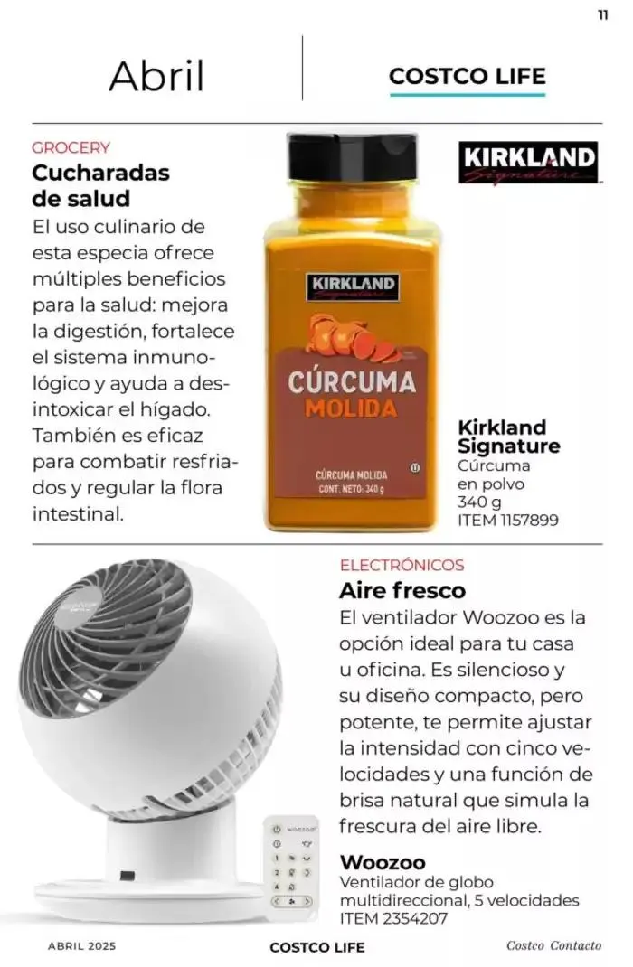 Catálogo de Catálogo Costco 1 de abril al 30 de abril 2025 - Pagina 11