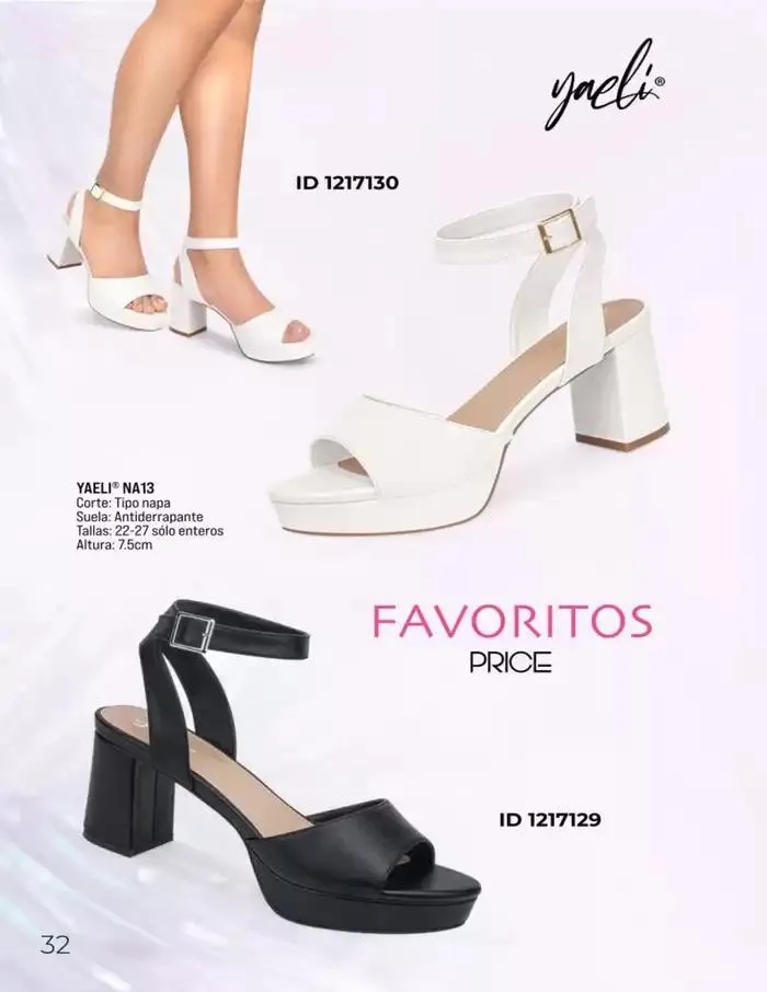 Catálogo de SANDALIAS | FIESTA Y VESTIR | 2025 | 1E 11 de marzo al 31 de agosto 2025 - Pagina 32