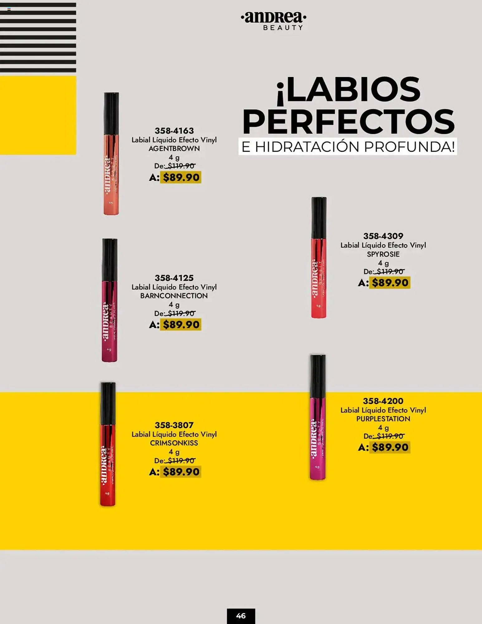Catálogo de Catálogo Andrea 4 de mayo al 2 de agosto 2025 - Pagina 46