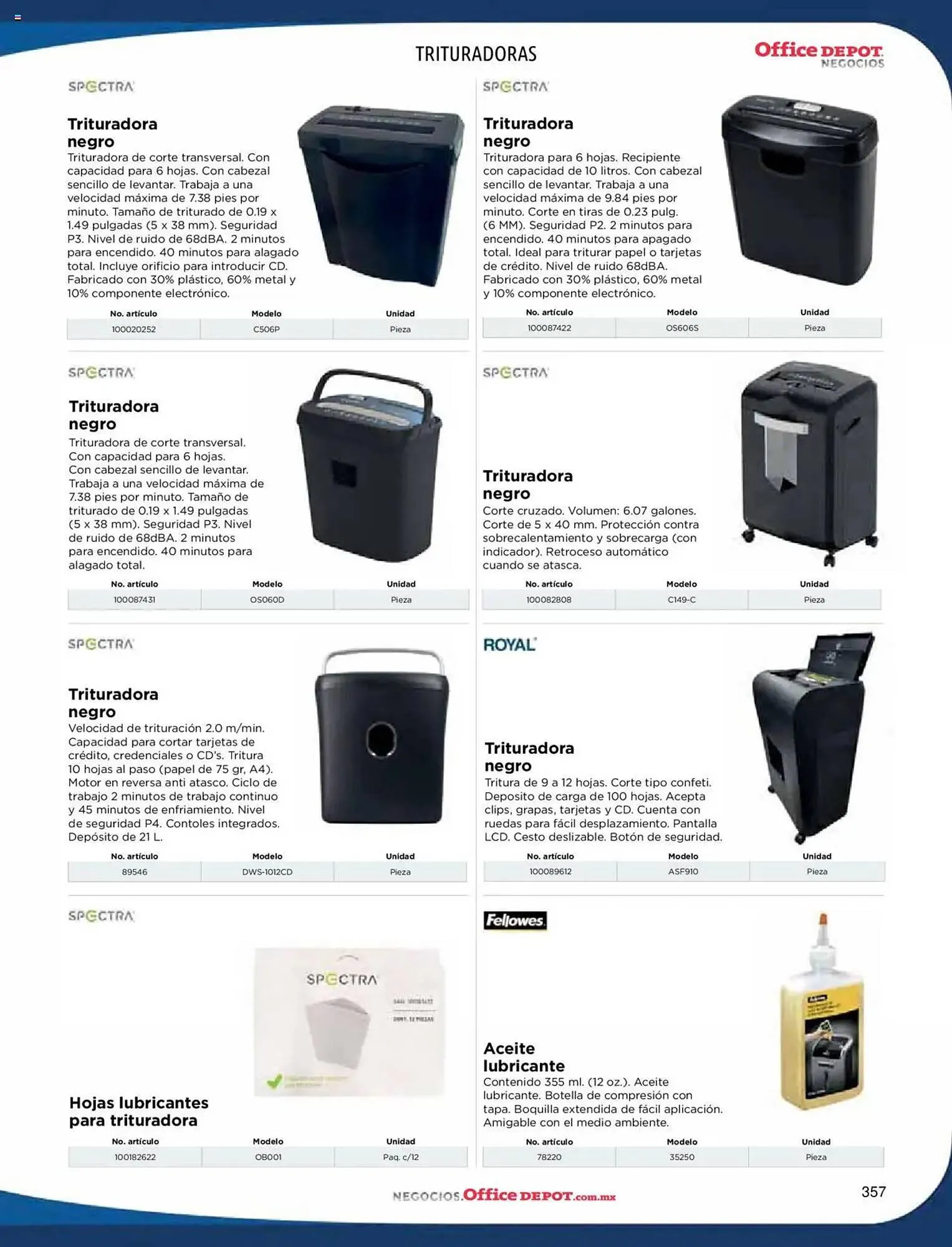 Catálogo de Catálogo Office Depot 9 de enero al 31 de diciembre 2025 - Pagina 763