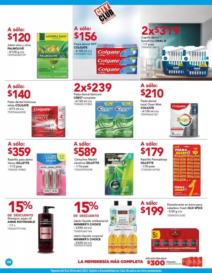 Catálogo de Folleto 1 de abril al 30 de abril 2025 - Pagina 48