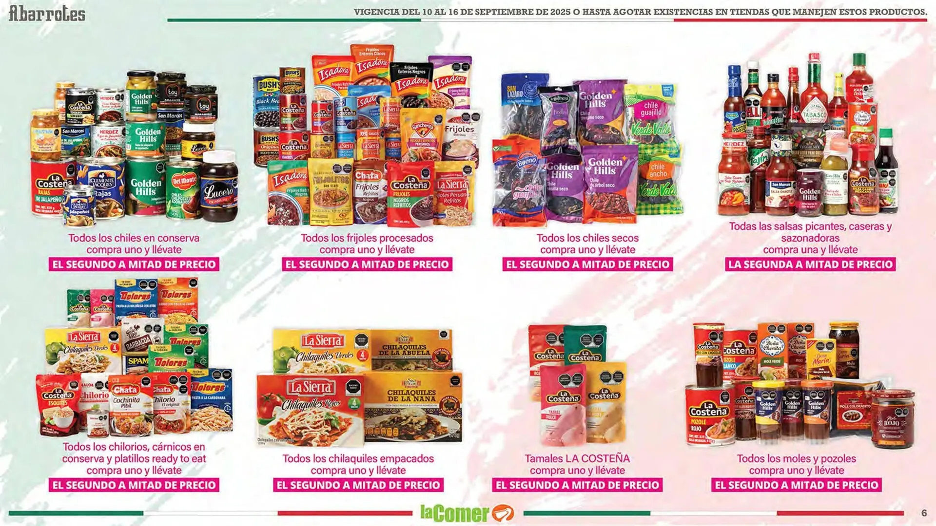 Catálogo de Folleto La Comer 10 de septiembre al 16 de septiembre 2025 - Pagina 6