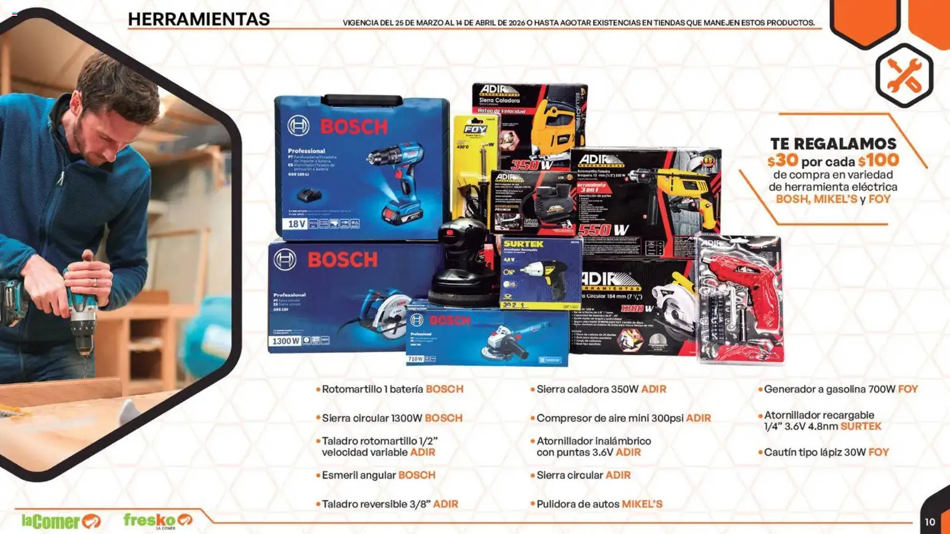 Catálogo de Folleto La Comer 25 de marzo al 14 de abril 2026 - Pagina 10