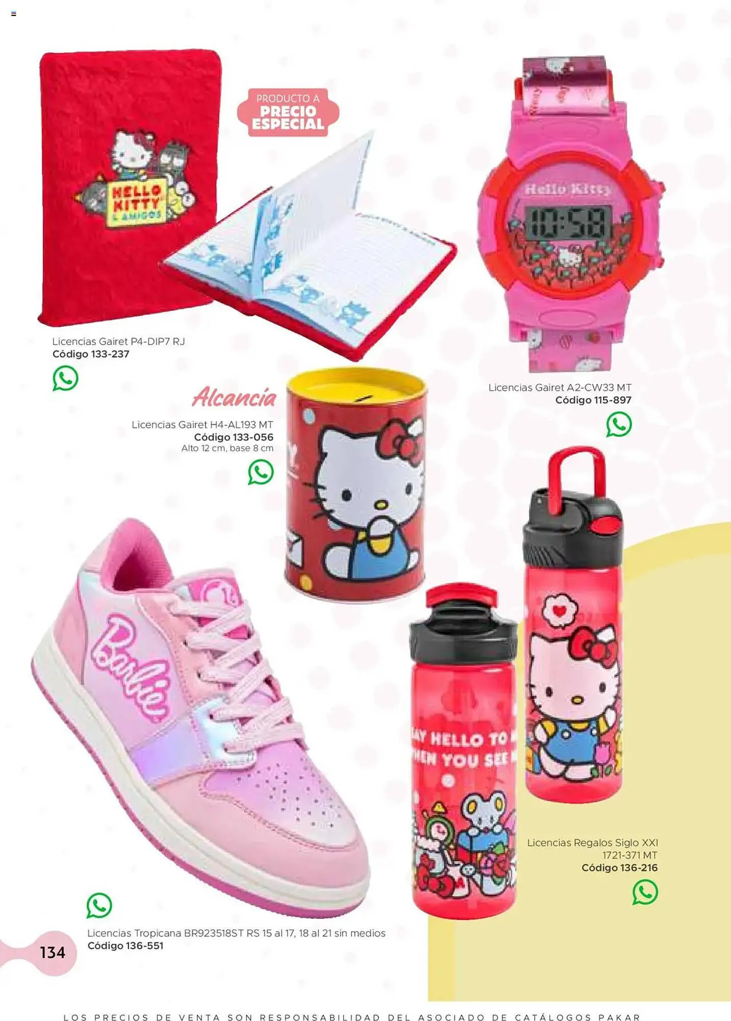Catálogo de Catálogo SC Pakar 24 de julio al 1 de enero 2026 - Pagina 134