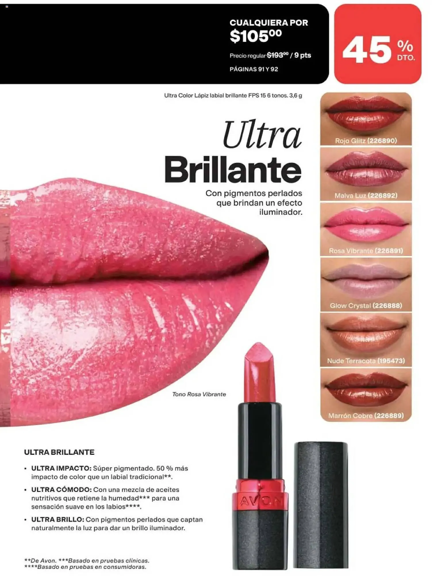 Catálogo de Catálogo Avon 8 de mayo al 18 de junio 2026 - Pagina 92