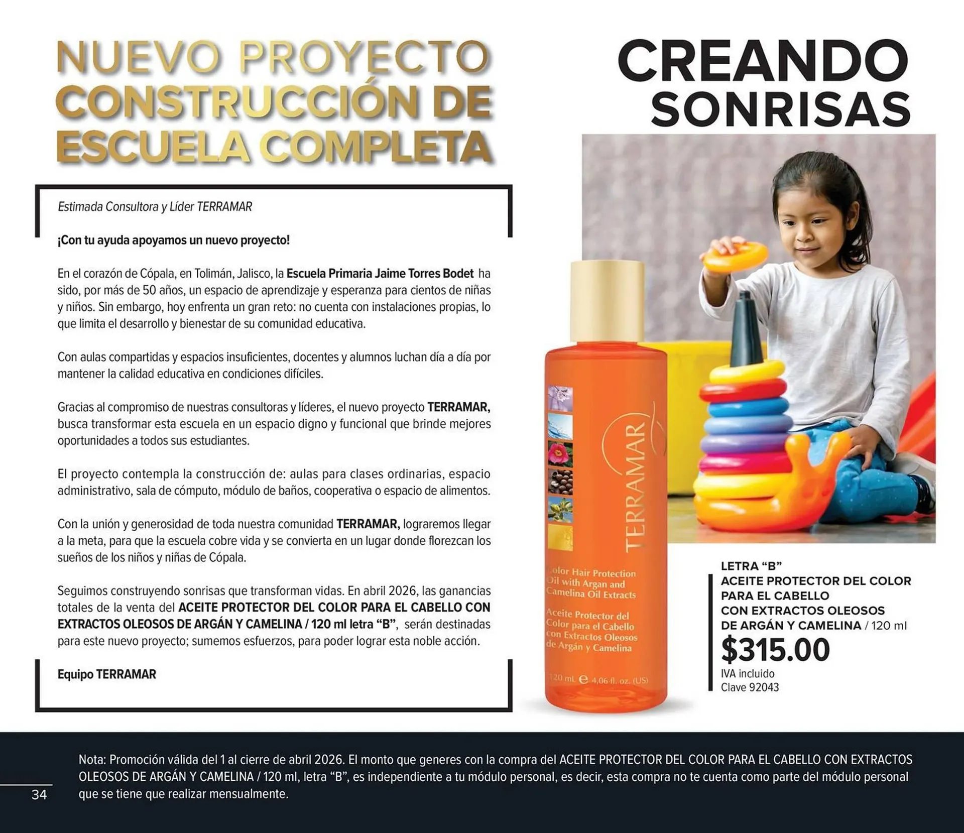 Catálogo de Catálogo Terramar Brands 1 de abril al 30 de abril 2026 - Pagina 34