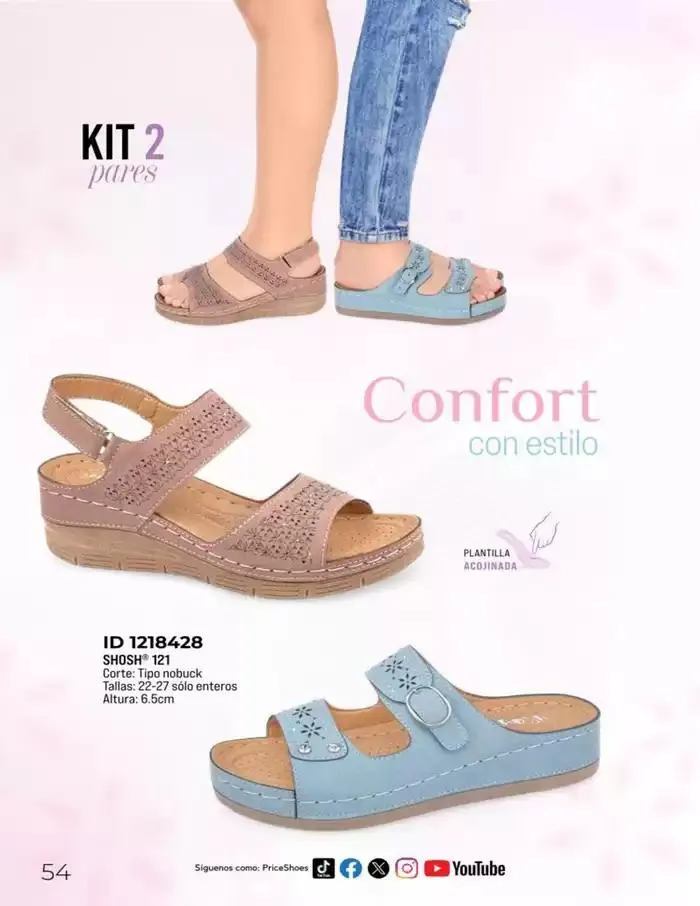Catálogo de SANDALIAS | KITS | 2025 | 1E 1 de enero al 31 de diciembre 2025 - Pagina 54