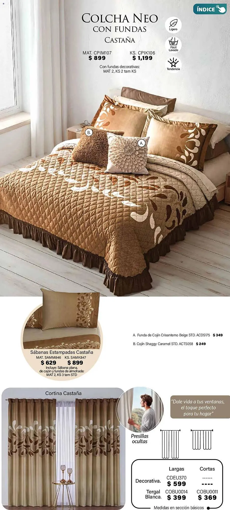 Catálogo de Catálogo Colchas Concord 1 de noviembre al 1 de febrero 2026 - Pagina 82