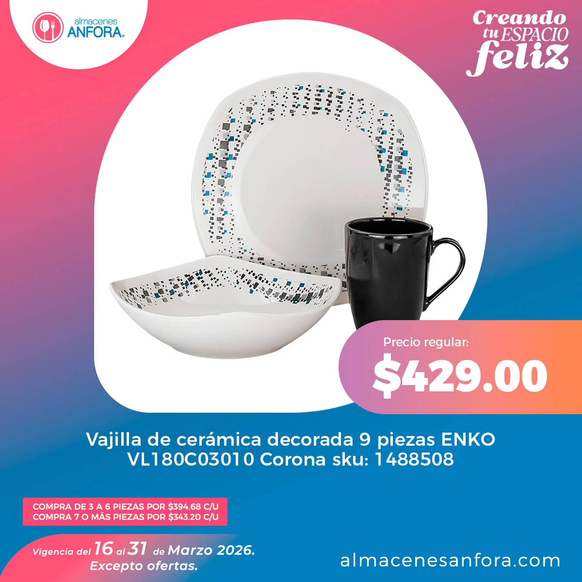 Catálogo de Catálogo Almacenes Anfora 19 de marzo al 31 de marzo 2026 - Pagina 2