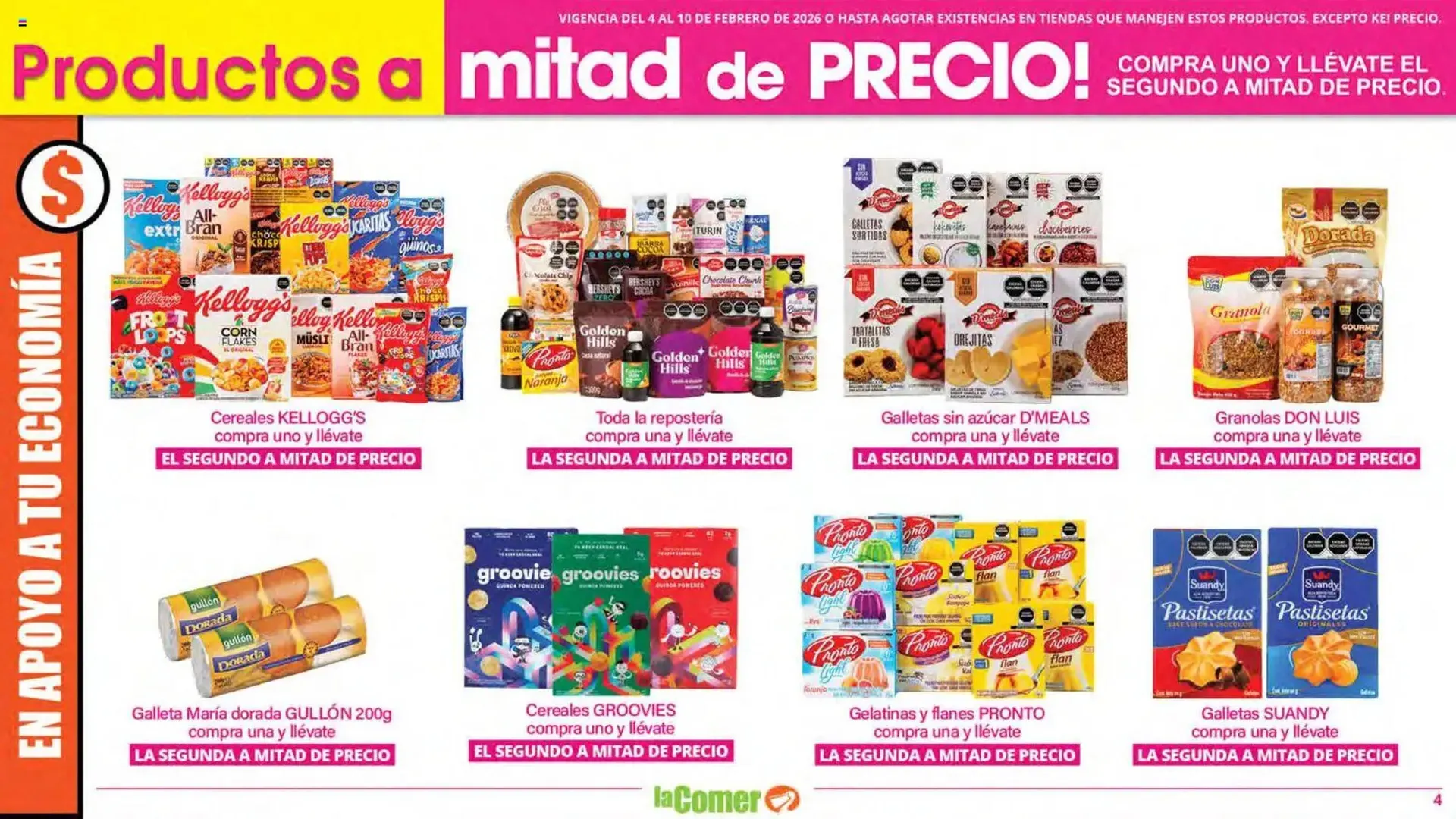 Catálogo de Folleto La Comer 4 de febrero al 10 de febrero 2026 - Pagina 4