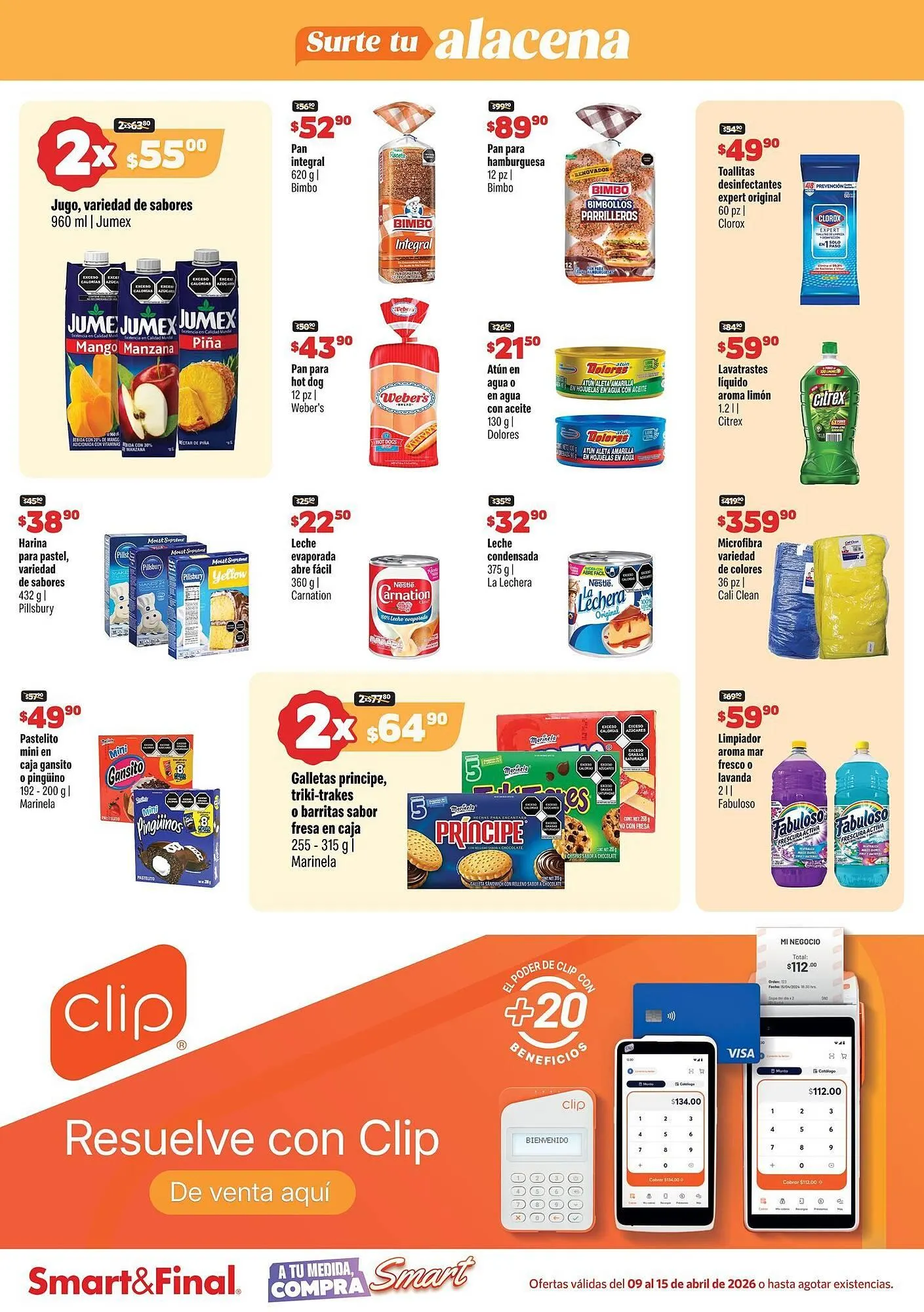 Catálogo de Catálogo Smart & Final 9 de abril al 15 de abril 2026 - Pagina 2