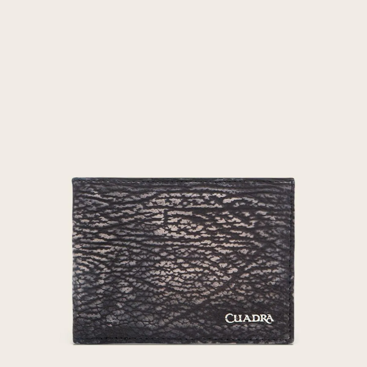 Cartera de piel de tiburón