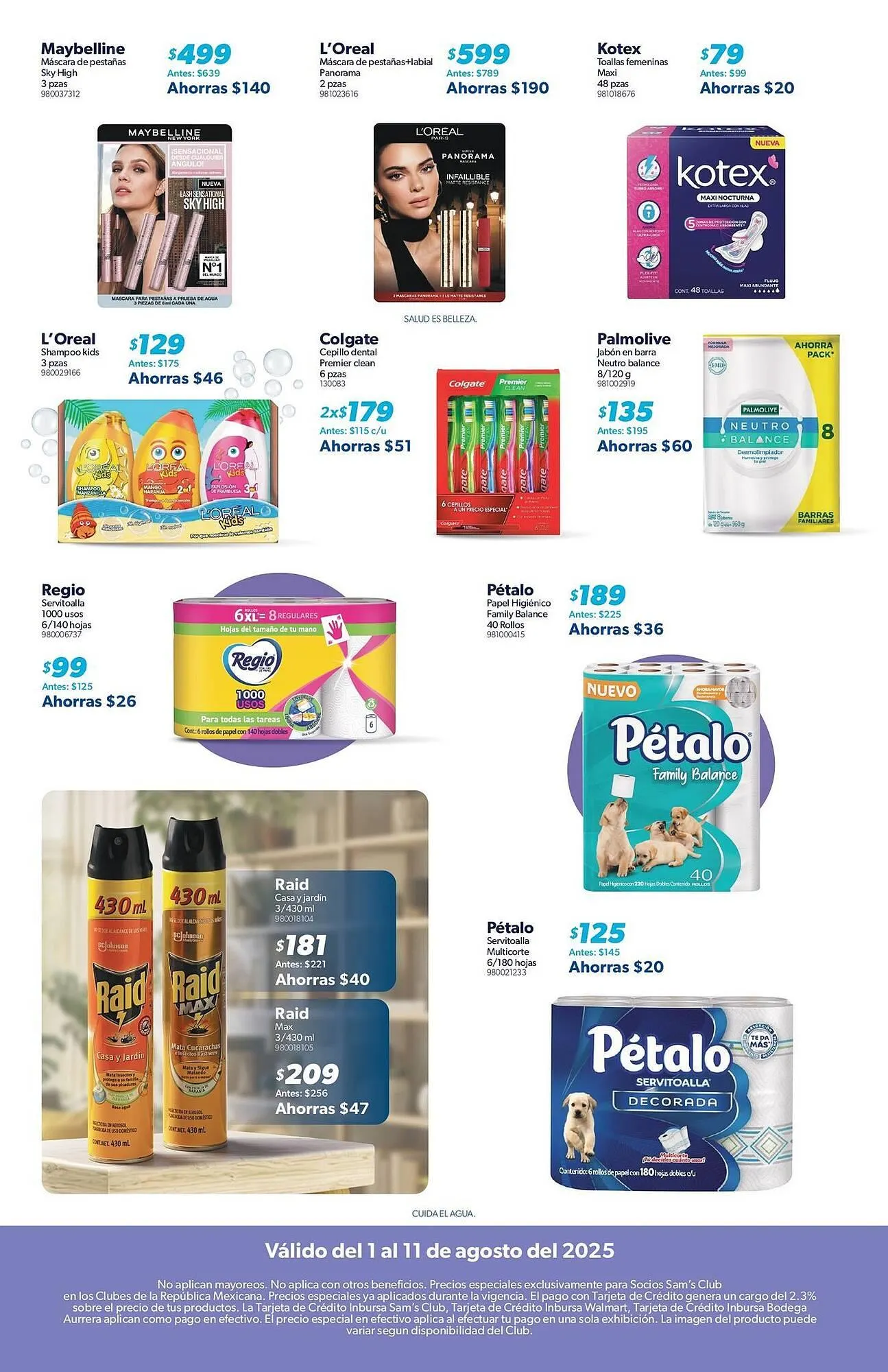 Catálogo de Catálogo Sam's Club 1 de agosto al 11 de agosto 2025 - Pagina 4