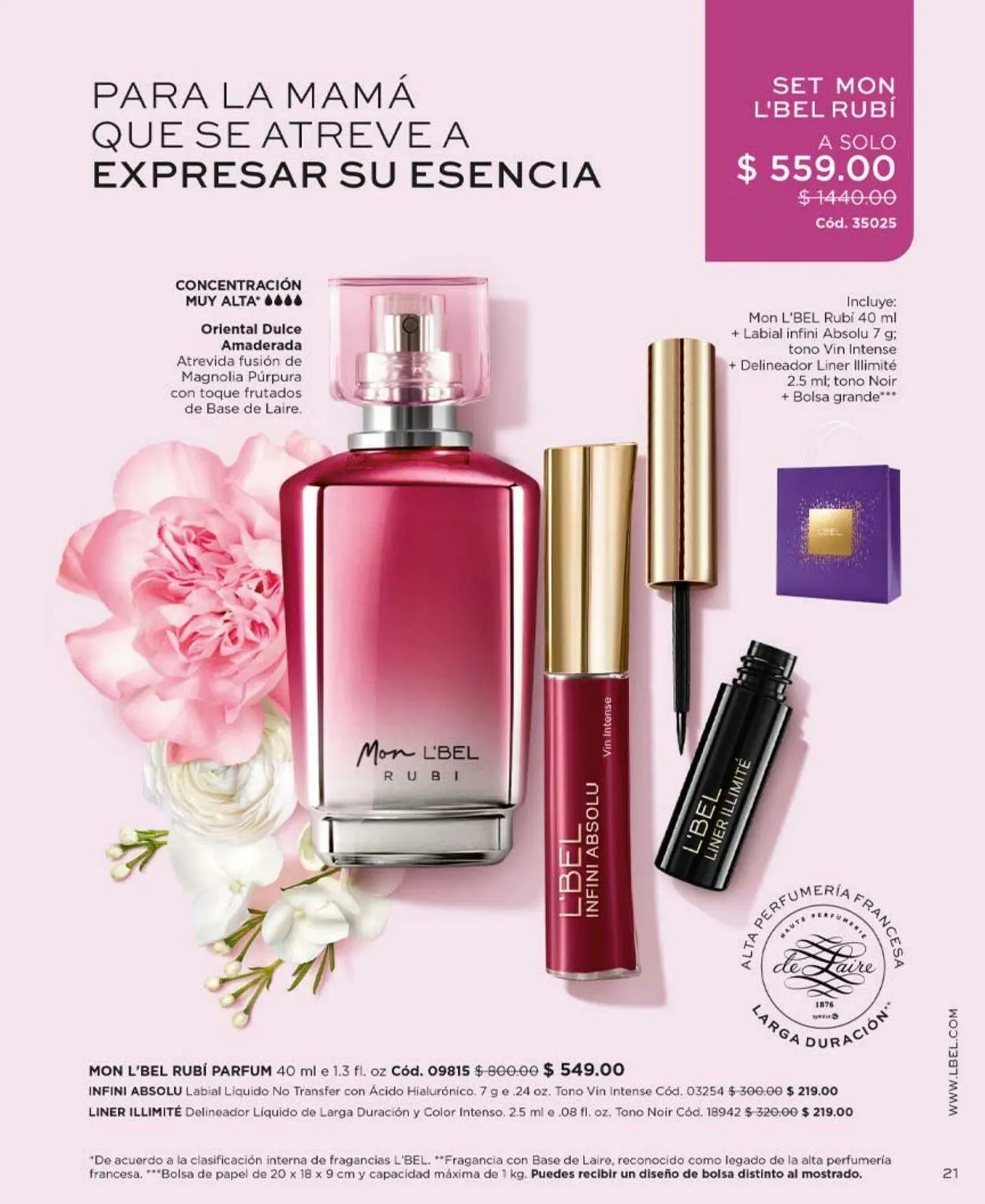 Catálogo de L'BEL 3 de abril al 30 de abril 2024 - Pagina 21