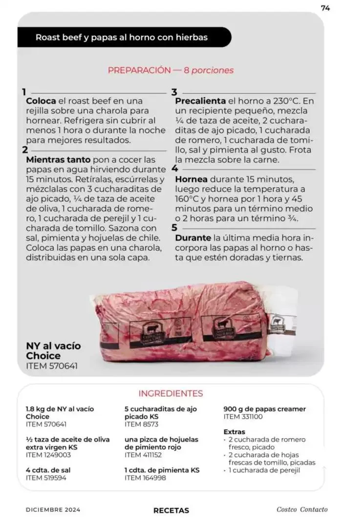 Catálogo de Costco Contacto 10 de diciembre al 31 de diciembre 2024 - Pagina 118