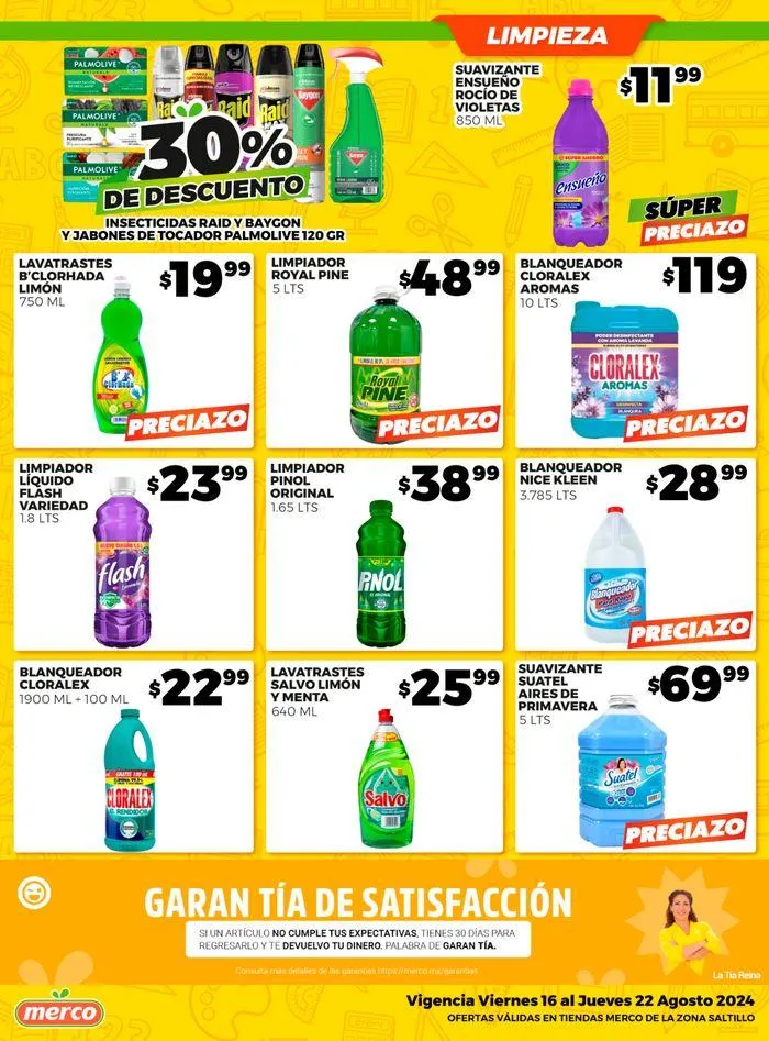Catálogo de Merco - Lista con tu Lista 16 de agosto al 22 de agosto 2024 - Pagina 8