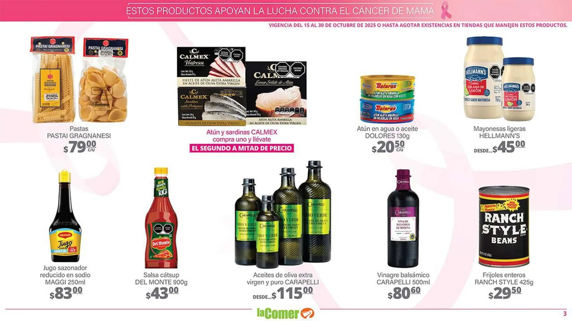 Catálogo de Folleto La Comer 15 de octubre al 30 de octubre 2025 - Pagina 3