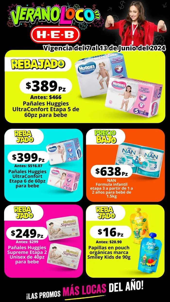 Catálogo de Ofertas HEB - Verano Loco 10 de junio al 13 de junio 2024 - Pagina 2