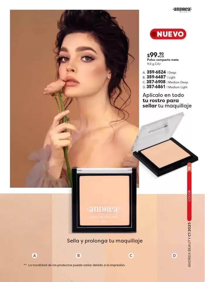 Catálogo de ANDREA | BELLEZA INTEGRAL DAMA 26 de enero al 22 de marzo 2025 - Pagina 19