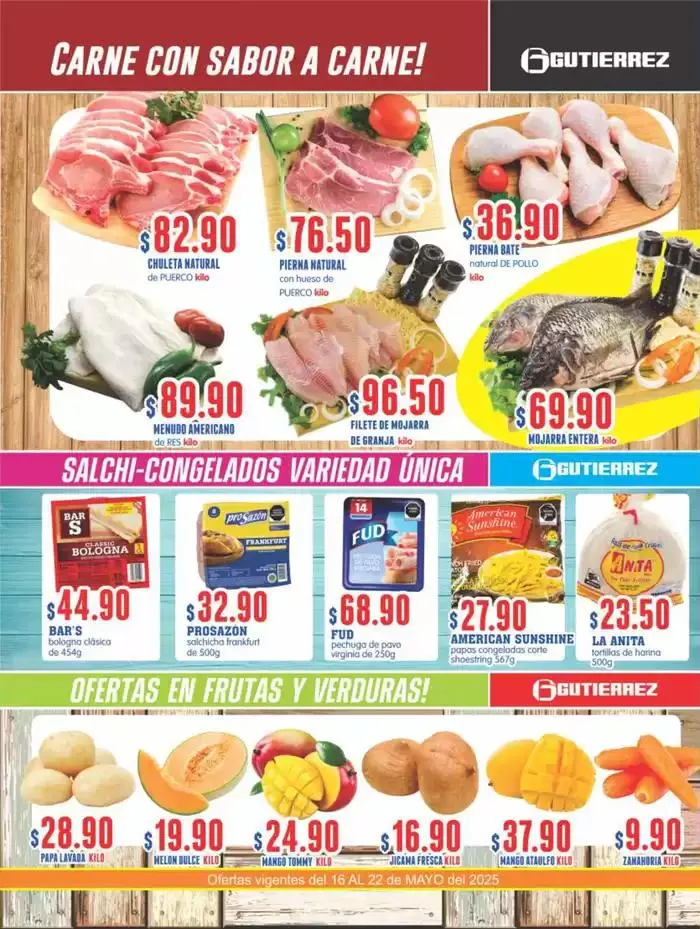 Catálogo de Volante Super Gutierrez 16 de mayo al 22 de mayo 2025 - Pagina 8
