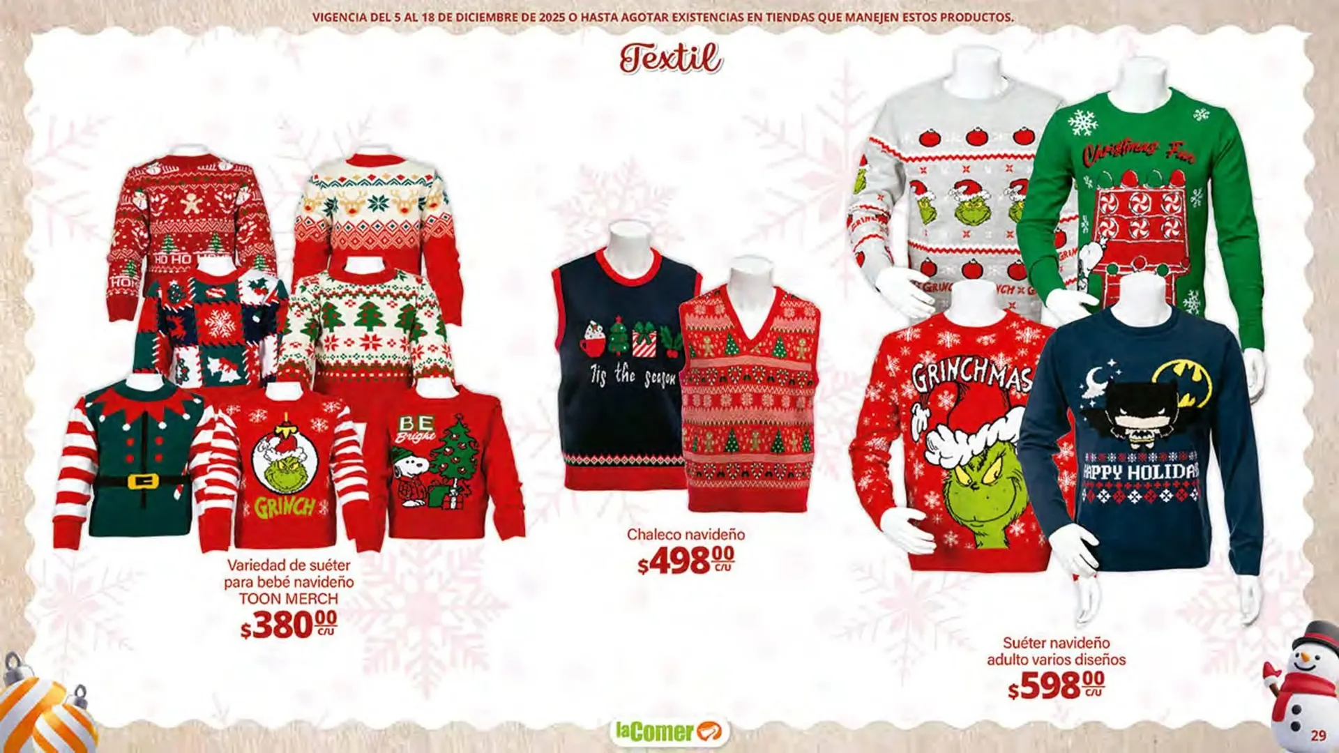 Catálogo de Folleto La Comer 5 de diciembre al 18 de diciembre 2025 - Pagina 29