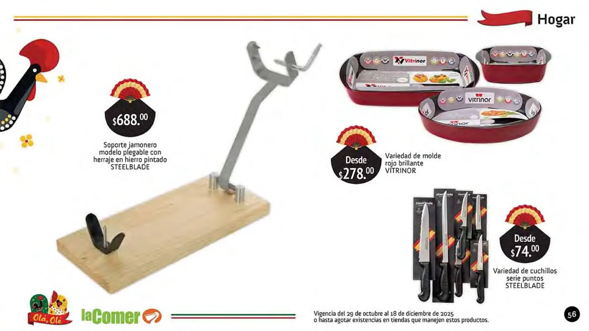 Catálogo de Folleto La Comer 29 de octubre al 18 de diciembre 2025 - Pagina 56