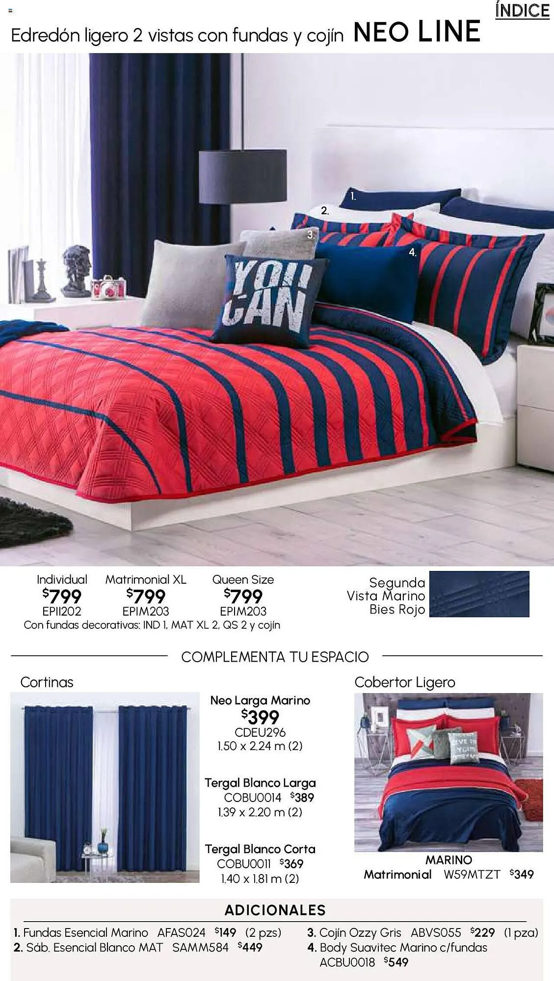 Catálogo de Catálogo Colchas Concord 13 de julio al 20 de julio 2023 - Pagina 33